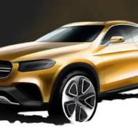 Mercedes-Benz GLC Coupe - First official sketch
