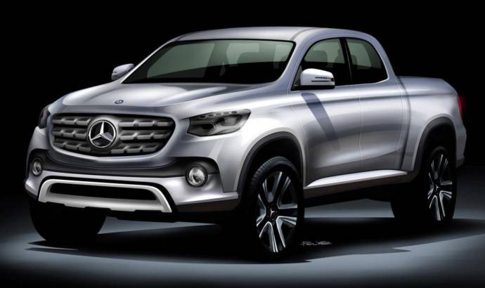 Mercedes-Benz confirm that their pickup will be built by Nissan