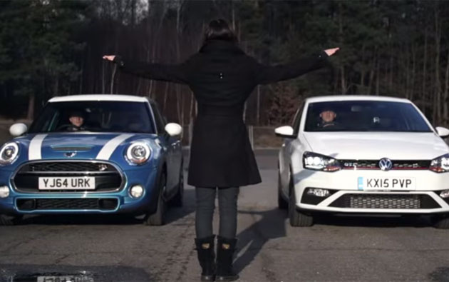 MINI Cooper S and Volkswagen Polo GTI comparison test