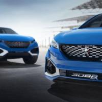 Peugeot 308 R HYbrid flexes its muscles in Shanghai