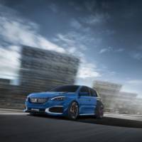 Peugeot 308 R HYbrid flexes its muscles in Shanghai