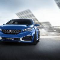 Peugeot 308 R HYbrid flexes its muscles in Shanghai