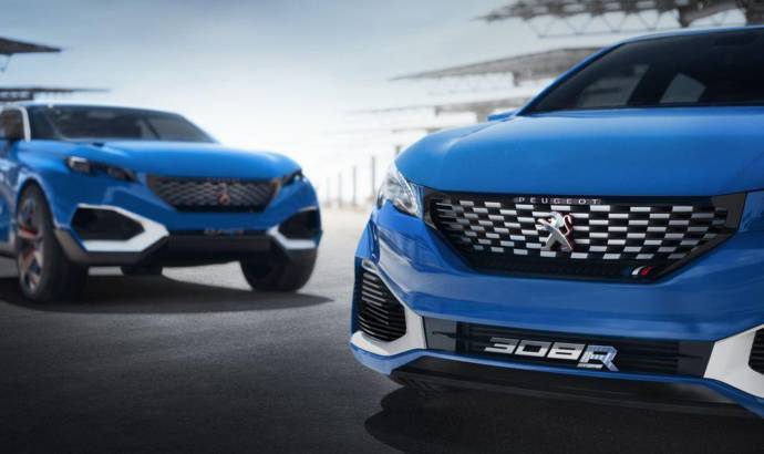 Peugeot 308 R HYbrid flexes its muscles in Shanghai