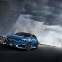 Peugeot 308 R HYbrid flexes its muscles in Shanghai