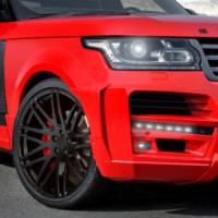 Range Rover pickup modified by Startech
