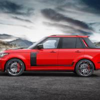 Range Rover pickup modified by Startech