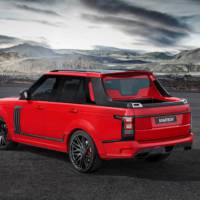 Range Rover pickup modified by Startech