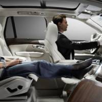 Volvo XC90 Lounge Concole Concept has only three seats