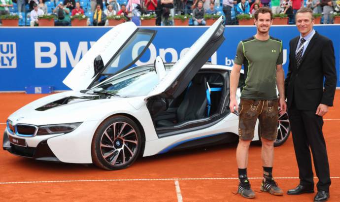 Andy Murray wins 2015 BMW Open and gets an i8 as prize