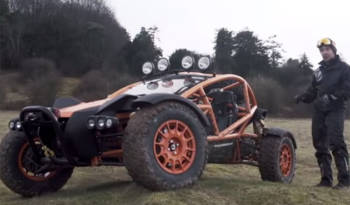 Ariel Nomad shows its off-road abilities