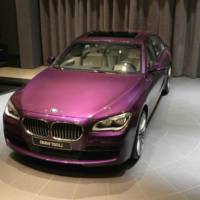 BMW 760Li gets Twilight Purple treatment