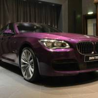 BMW 760Li gets Twilight Purple treatment