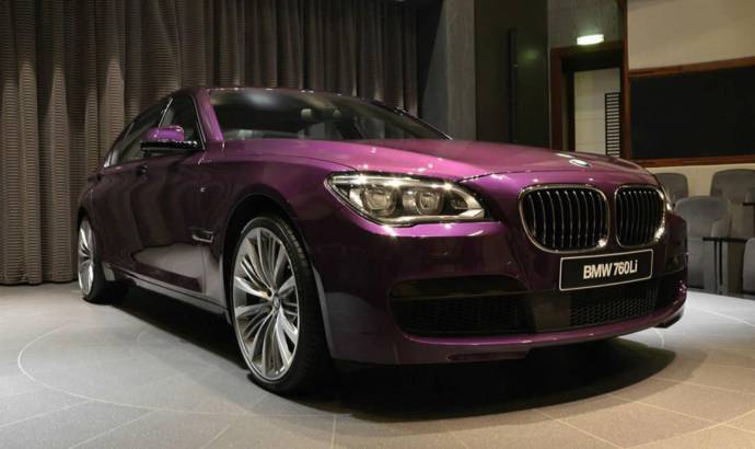 BMW 760Li gets Twilight Purple treatment