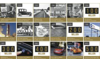 GM celebrates 500 million cars produced