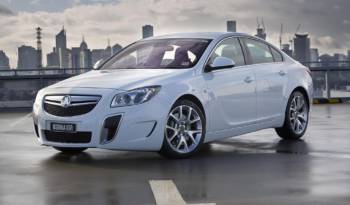 Holden Insignia VXR introduced