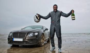 Idris Elba sets new UK land speed record in a Bentley