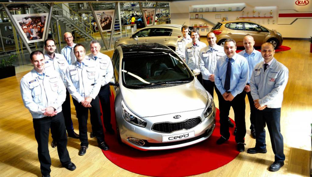 Kia ceed reaches one million units produced in Europe