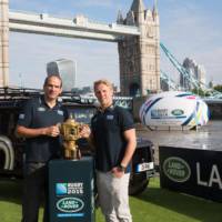 Land Rover 110 Defender Station Wagon for Rugby World Cup 2015