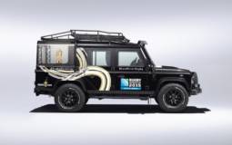 Land Rover 110 Defender Station Wagon for Rugby World Cup 2015