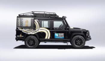 Land Rover 110 Defender Station Wagon for Rugby World Cup 2015