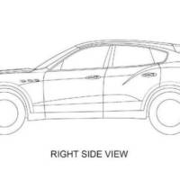 Maserati Levante - First official sketches