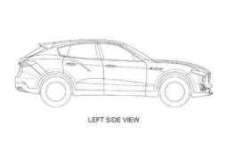 Maserati Levante - First official sketches