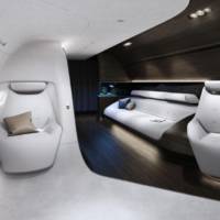 Mercedes-Benz Style and Lufthansa teamed up to deliver an ultra-luxury aircraft interior