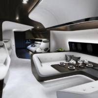 Mercedes-Benz Style and Lufthansa teamed up to deliver an ultra-luxury aircraft interior