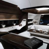 Mercedes-Benz Style and Lufthansa teamed up to deliver an ultra-luxury aircraft interior