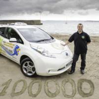 Nissan Leaf Taxi clocks 100.000 miles