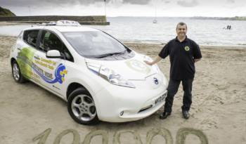 Nissan Leaf Taxi clocks 100.000 miles