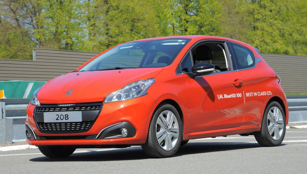 Peugeot 208 BlueHDI world record consumption figures