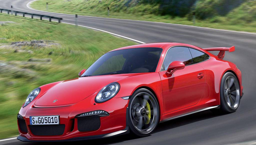 Porsche 911 GT3 RS driven on Hockenheim