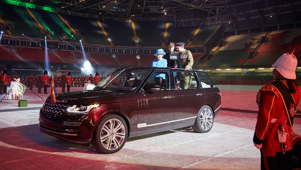 2015 Range Rover State Review unveiled for Queen Elisabeth II