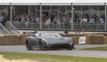 Aston Martin Vulcan made an appearance at Goodwood