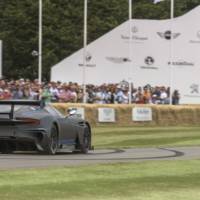 Aston Martin Vulcan made an appearance at Goodwood