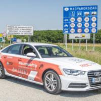 Audi A6 2.0 TDI ultra sets Guinness World Record for travelling 14 countries without refueling