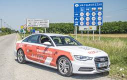 Audi A6 2.0 TDI ultra sets Guinness World Record for travelling 14 countries without refueling