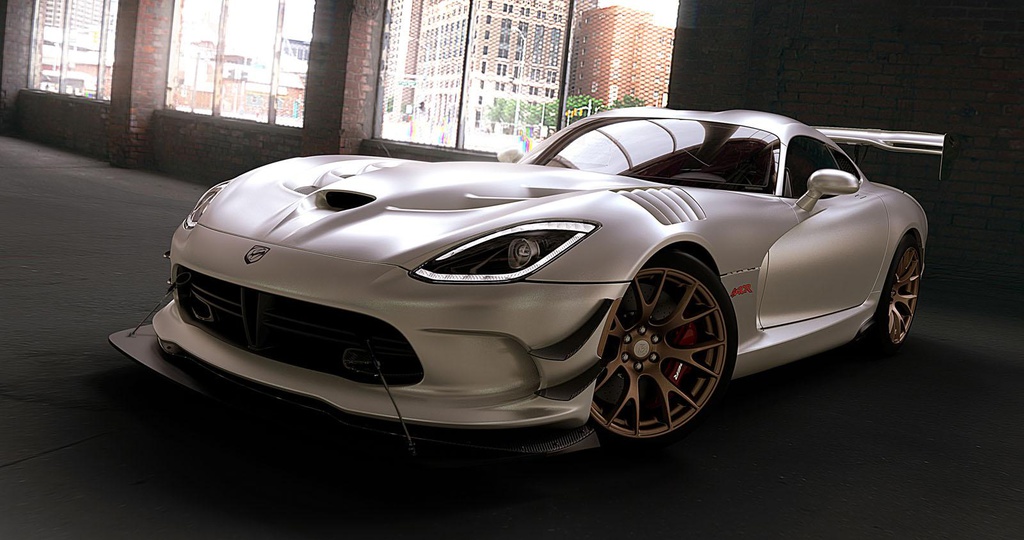 Dodge Viper offered with 8000 colour combinations