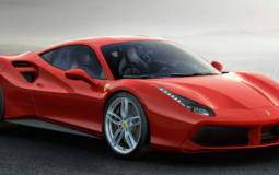 Ferrari 488 GTB driven on track