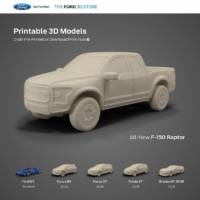 Ford offers 3D printing designs of its models