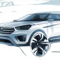 Hyundai Creta - First official sketches
