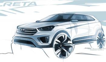 Hyundai Creta - First official sketches