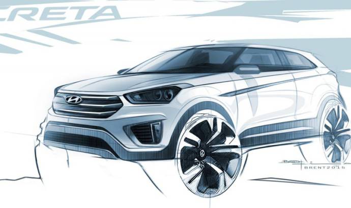 Hyundai Creta - First official sketches