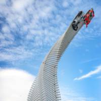 Mazda sculpture for Goodwood Festival of Speed