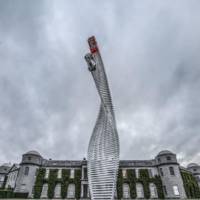 Mazda sculpture for Goodwood Festival of Speed