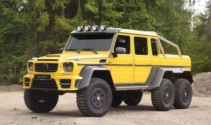 Mercedes-Benz G63 AMG 6x6 modified by Mansory