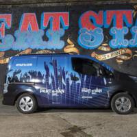 Nissan Part e-Van is a mobile disco