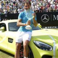 Rafael Nadal wins a Mercedes-AMG GT but he is unhappy about the color