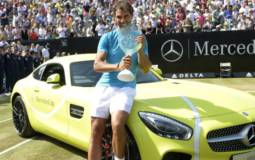 Rafael Nadal wins a Mercedes-AMG GT but he is unhappy about the color